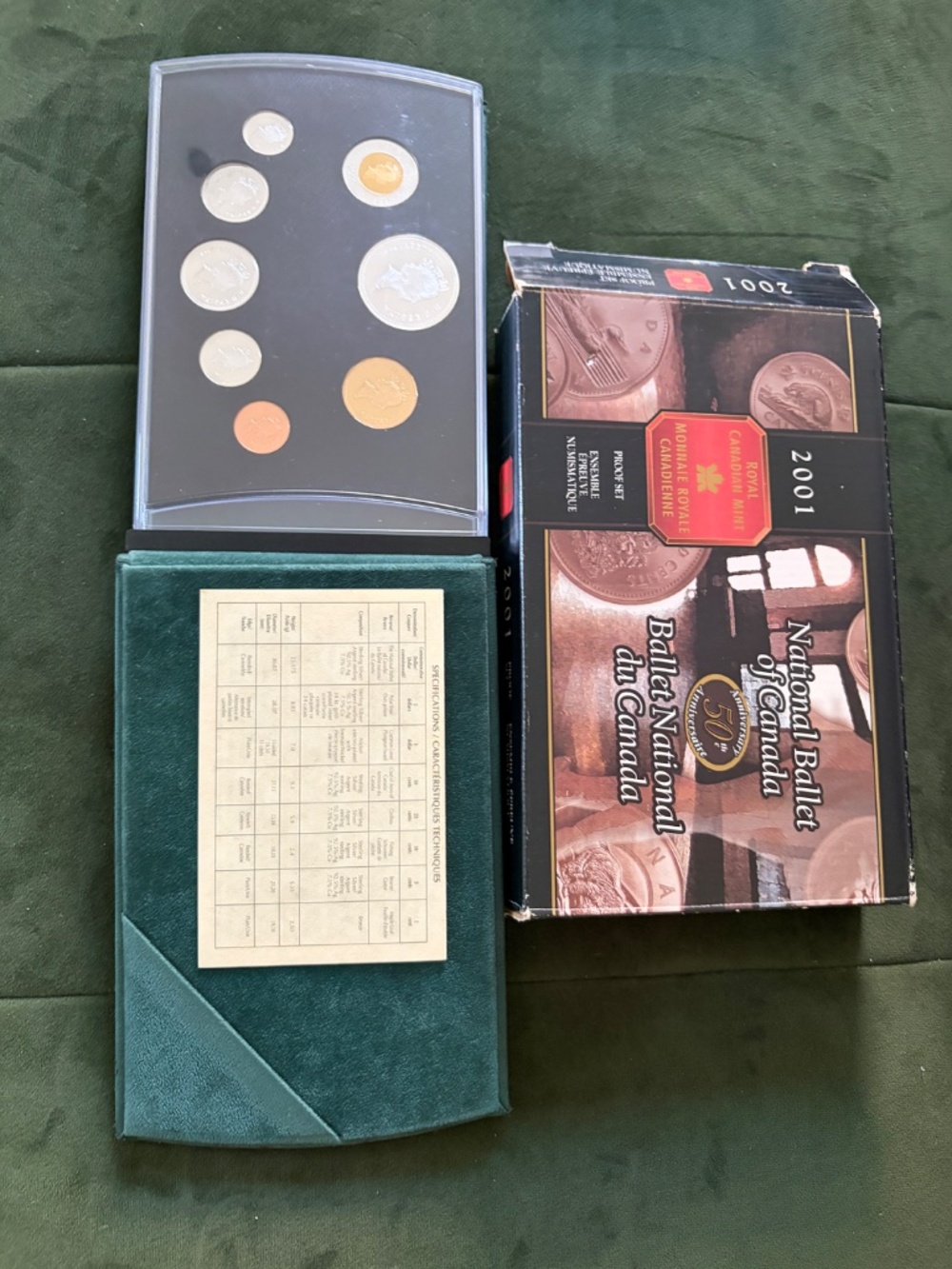 Coin Set 2001 - Picture 9 of 11